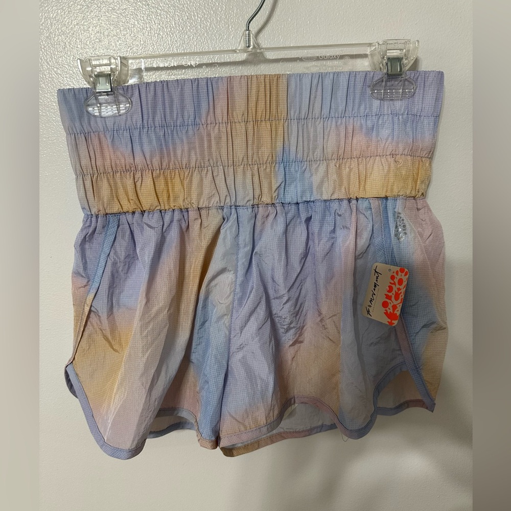 Free People Movement Multicolor Tie-Dye shorts
